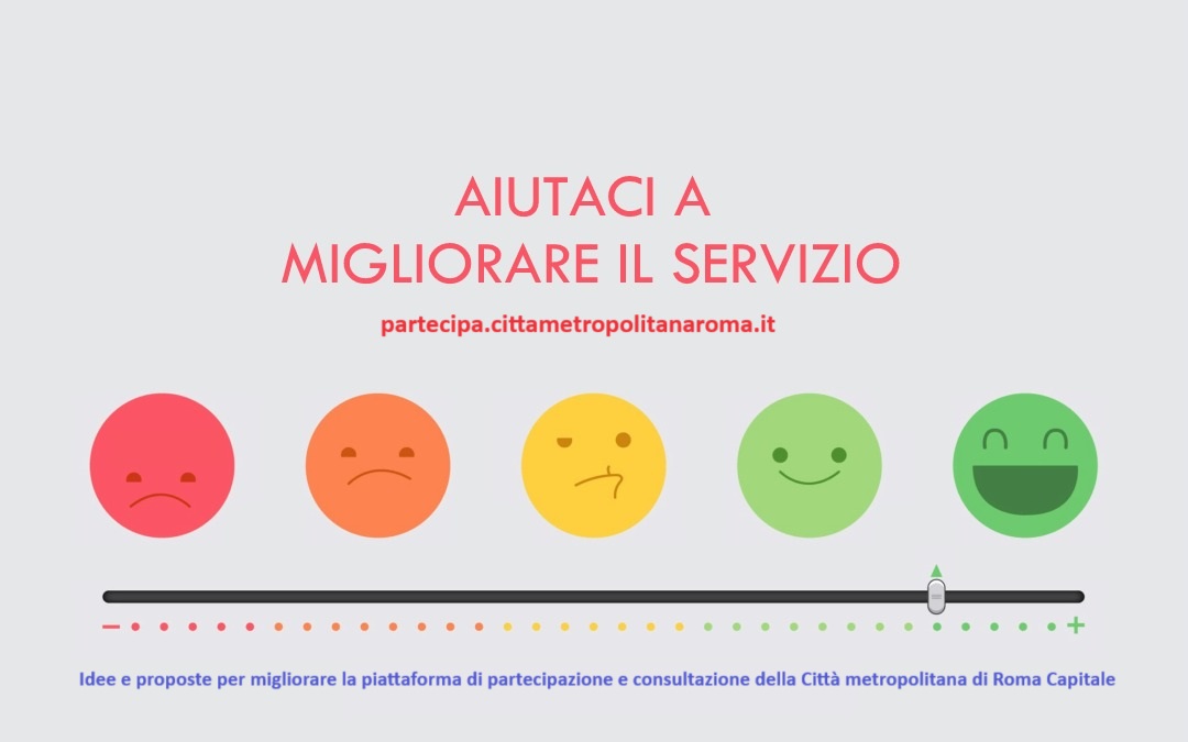 Aiutaci a migliorare ParteciPA